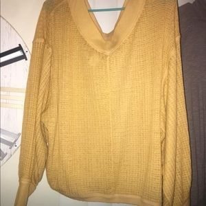Free people light long sleeve(not cropped)